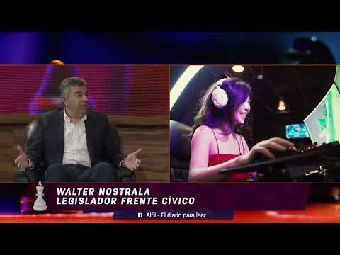 Walter Nostrala, legislador Frente Cívico, en Alfil TV-Redacción Abierta