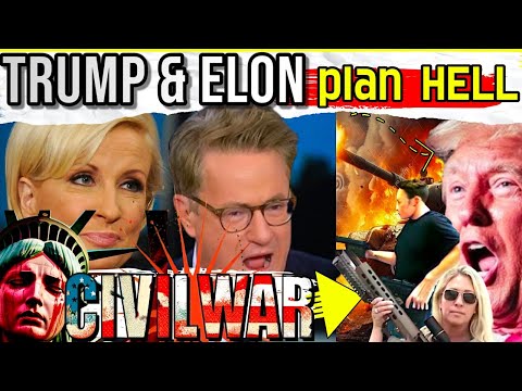 Morning Joe: Trump Elon PLAN CIVIL WAR? Kamala Voters THREATENED! ALL HELL SET LOOSE