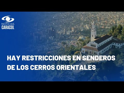 Pese a alerta ambiental en Bogotá, Monserrate y Guadalupe no cerrarán en Semana Santa