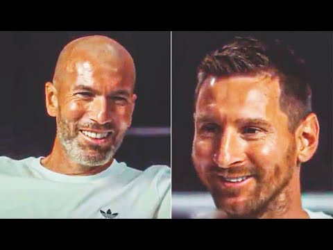 This is how ZIDANE shocked LEO MESSI during Adidas' meeting! Football News