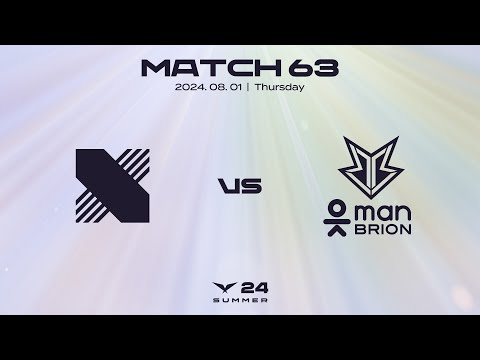 DRX vs. BRO | 매치63 하이라이트 | 08.01 | 2024 LCK 서머 스플릿