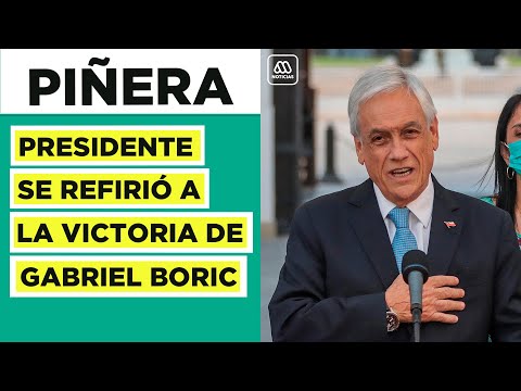 Sebastián Piñera: “Gabriel Boric será el presidente de todos los chilenos”