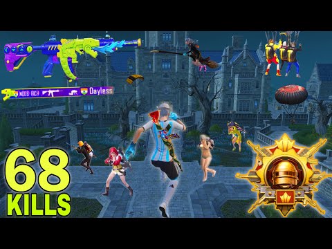 68 Kills🔥 IN 20 MINUTES NEW HARDEST GAMEPLAY 🥵 Pubg mobile