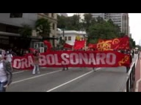 Protest against Brazil president held in Sao Paulo