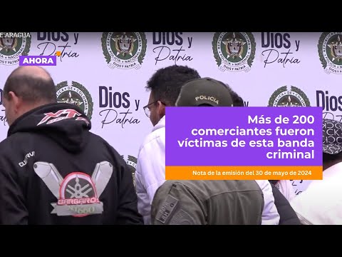 Capturados 20 integrantes del ‘Tren de Aragua’ | Seguridad