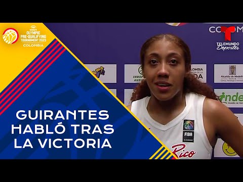 Arella Guirantes: Debemos seguir creciendo como equipo | Telemundo Deportes