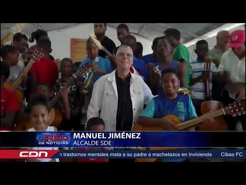 Alcalde Manuel Jiménez informa apertura de 10 escuelas laborales en su gestión en SDE
