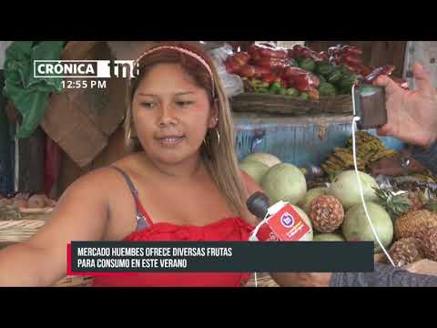 Frutas frescas para este verano ofrecen los mercados de Managua - Nicaragua
