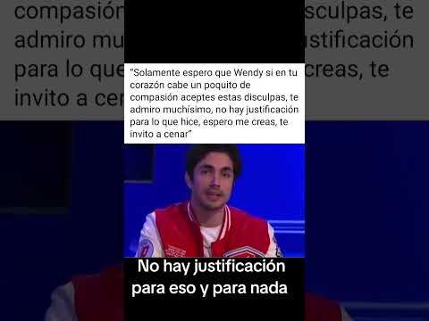 Sian Chiong implora perdón a Wendy Guevara