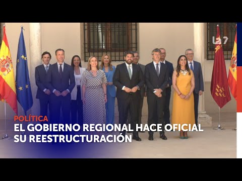 El Gobierno regional hace oficial su reestructuración | La 7