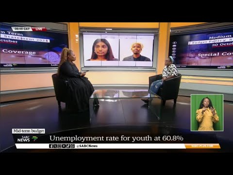 MTBPS 2024 | Youth expectations of mid-term budget amid 60.8% unemployment