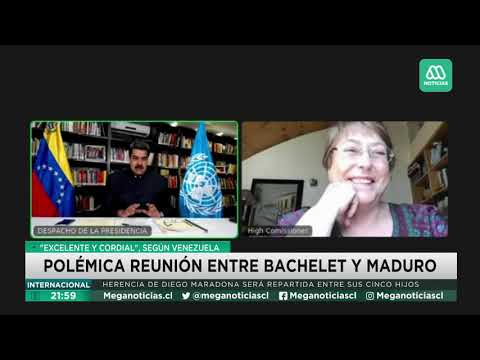 Polémica por reunión entre Michelle Bachelet y Nicolás Maduro