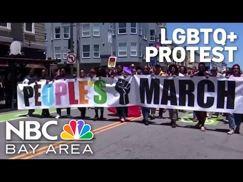 Many protest for LGBTQ+ rights in San Francisco