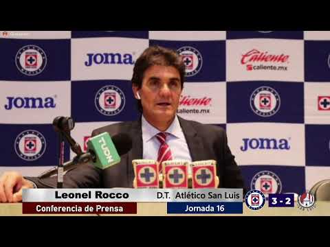 ? Leonel Rocco ? Cruz Azul  3 - 2   Atlético San Luis ? Guardianes 2021 ? Conferencia de Prensa Jor