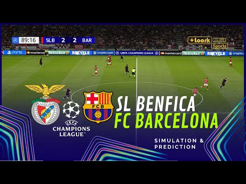 BENFICA vs BARCELONA Champions League 24 25 Simulacion y Prediccion