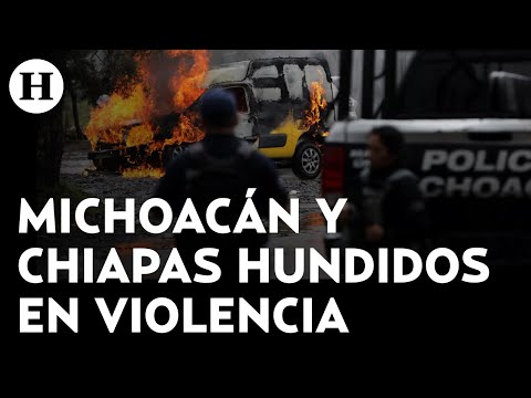 Violencia azota a México, diversos estados reportan jornadas  hostiles