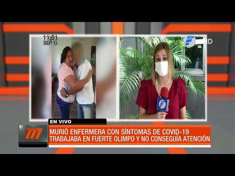 Fallece otra enfermera con síntomas de COVID-19