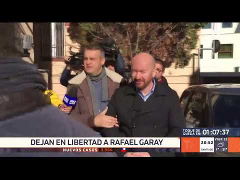 Rafael Garay es dejado en libertad condicional