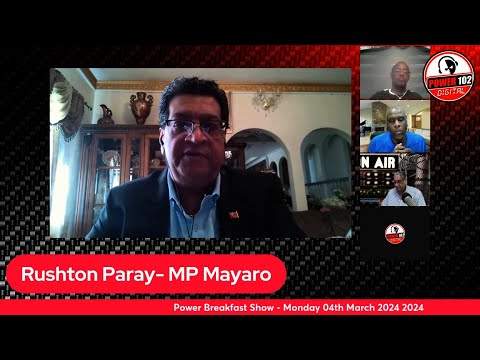 Mayaro MP Rushton Paray talks Leadership in the UNC & preparing  for General Elections due in 2025
