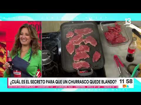 Camila chef explica cómo preparar un exquisito churrasco | Tu Día | Canal 13
