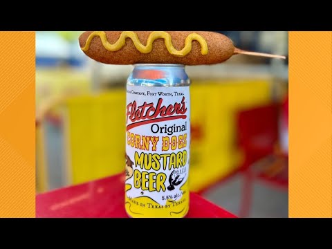 Fletcher's Corny Dogs selling strange beer with local brewery at the State Fair of Texas