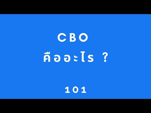 สอนยิงแอดFacebook:CBOคืออะ