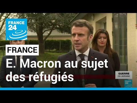 REPLAY : Emmanuel Macron s'exprime à Angers au sujet des réfugiés ukrainiens • FRANCE 24