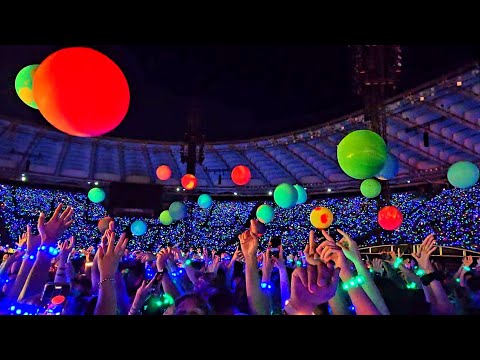 Coldplay - Adventure of a Lifetime "Music of the Spheres" Live in Roma "Stadio Olimpico" 12.07.2024