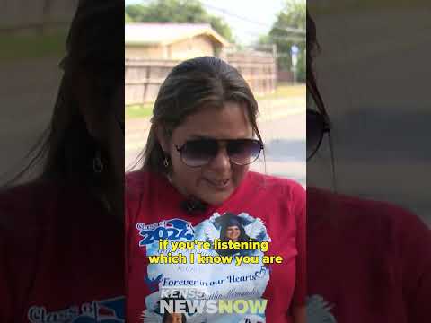 Murdered teen and sister honored at high school graduation in Texas #shorts