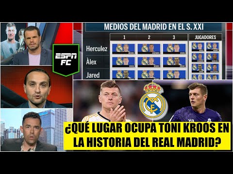 KROOS se despide del futbol y se evalúa el lugar que ocupa en la historia del REAL MADRID | ESPN FC