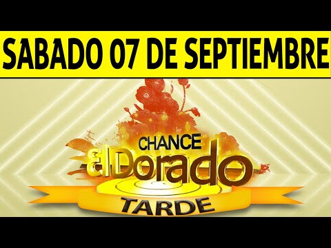 Resultado de DORADO TARDE del Sábado 7 de Septiembre de 2024  CHANCE