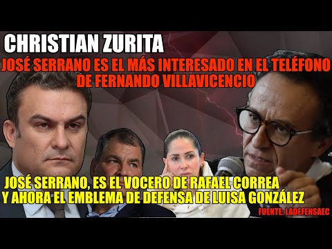 Escándalo de Privacidad: Enfrentamiento José Serrano y Christian Zurita Sacude Política Ecuatoriana