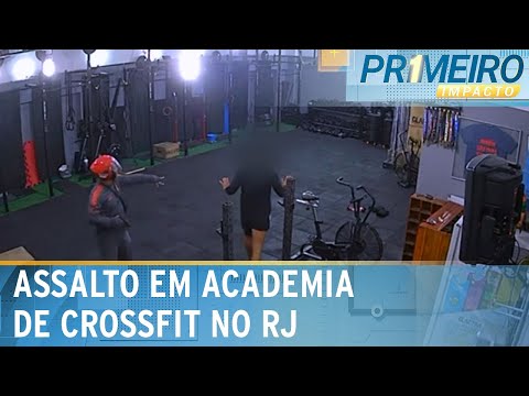 Personal trainer é assaltado dentro de academia na zona norte do Rio | Primeiro Impacto (26/07/24)