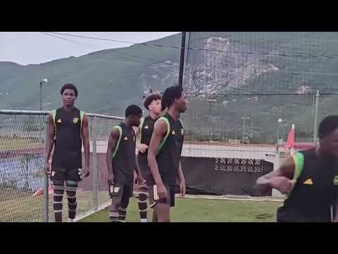 Reggae Boyz U17 warm up to face Trinidad