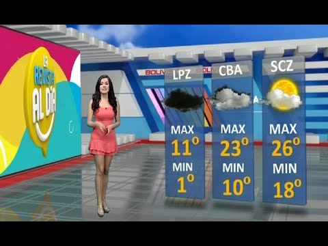 El Clima de Bolivisión: Pronóstico del 12 de abril del 2021