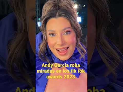 ANDY GARCÍA de TELEHIT roba miradas en los TIK TOK AWARDS 2023 #telehit #andygarcia #quenews