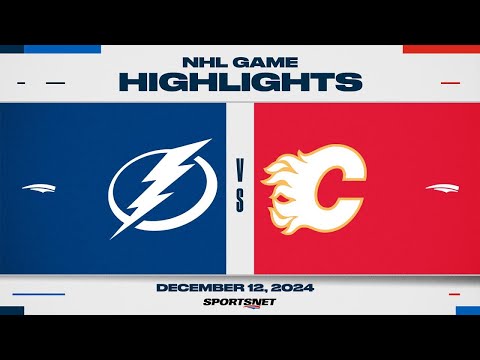 NHL Highlights | Lightning vs. Flames - December 12, 2024