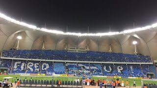 فيديو : الهلال وفولاذ الايراني – تيفو جماهير الهلال