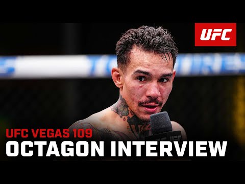 Andre Fili Octagon Interview | UFC Vegas 109