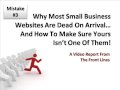 Video clip: Mistake #3--The 8 Most Common Website Mistakes To Avoid That Small Business Owners Make