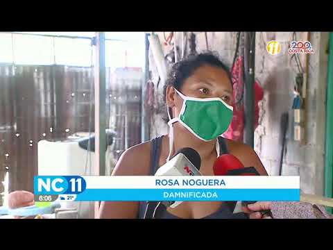 41 personas quedaron sin casa por deslizamiento en Alajuelita
