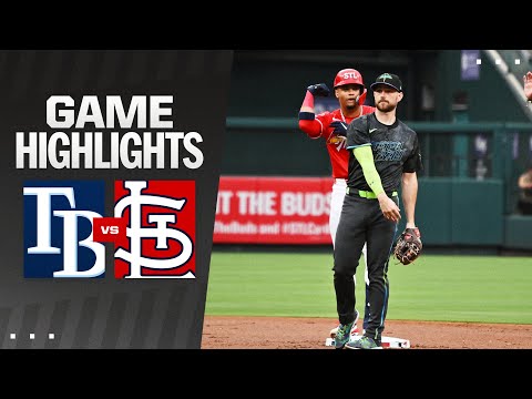 Rays vs. Cardinals Game Highlights (8/7/24) | MLB Highlights