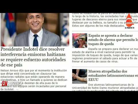 LAS NOTICIAS DE LA NOCHE DEL DÍA 25 10 2020 EN EL PUERTO TV