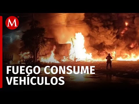 Se incendia el mercado de abastos en GDL, Jalisco; no reportan lesionados