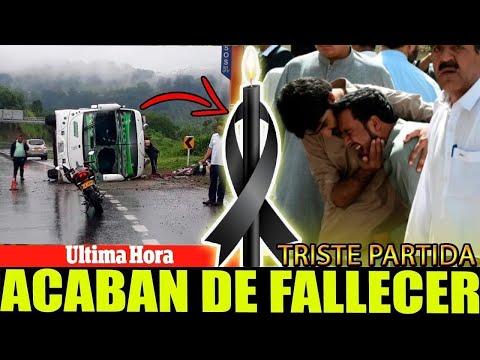 ULTIMA HORA HACE UNAS HORAS LUTO NACIONAL TRISTE NOTICIA DE NO CREER malas noticias incidente bus