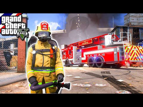 GTAV-Firefighterมาเป็นหน่ว