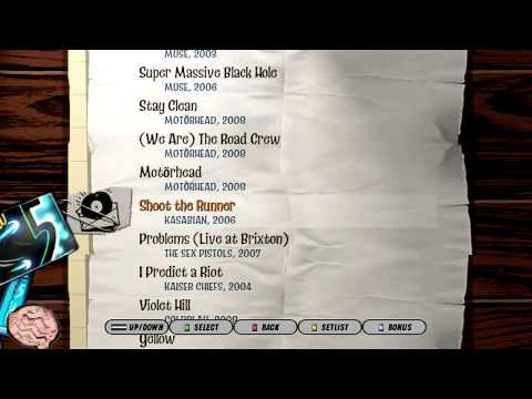 unlock all songs guitar hero metallica xbox 360