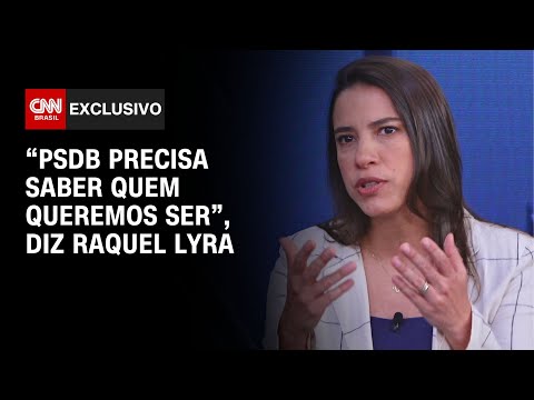 “PSDB precisa saber quem queremos ser”, diz Raquel Lyra à CNN | CNN ENTREVISTAS