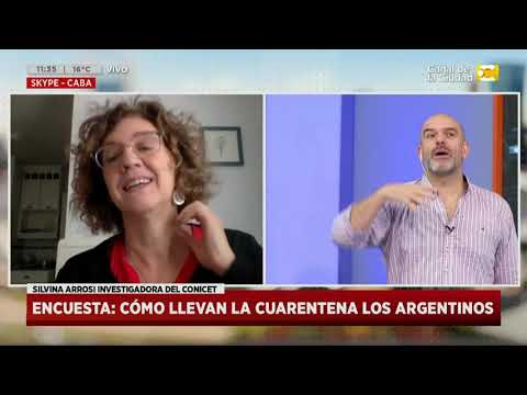 Encuesta: cómo llevan la cuarentena obligatoria los argentinos en Hoy Nos Toca a las Diez