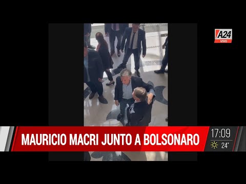 MAURICIO MACRI SE REUNIÓ CON JAIR BOLSONARO